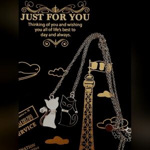 BFF best friends forever necklaces set